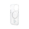 Karl Lagerfeld IML NFT Karl & Choupette MagSafe - Etui iPhone 13 Pro (przezroczysty) (KLHMP13LHNKCIT)