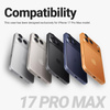 Crong Clear MAG Cover - Etui MagSafe iPhone 17 Pro Max (przezroczysty) (CRGCLRMIP1769PTRS)