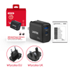 Unitek ładowarka GaN PD 35W USB-C + USB-A czarna (P1119A)