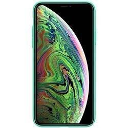 Nillkin Super Frosted Shield - Etui Apple iPhone 11 Pro Max z wycięciem na logo (Mint Green) (IP65-86613)