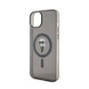 Karl Lagerfeld IML Ikonik MagSafe - Etui iPhone 15 Plus (czarny) (KLHMP15MHFCKNOK)