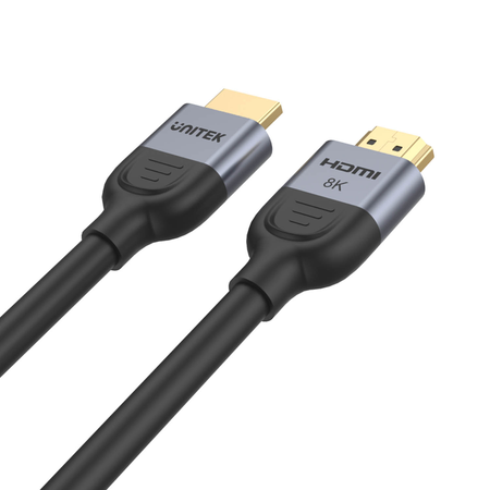 Unitek Kabel HDMI 2.1 8K 60Hz, czarny, 2m (C11086GY01-2M)