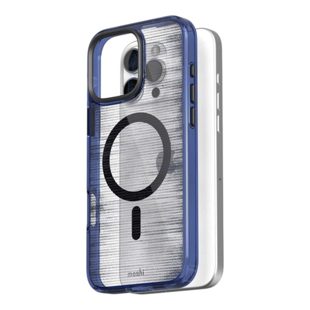 Moshi iGlaze MagSafe - Etui iPhone 16 Pro (Dusk Indigo) (99MO241019)