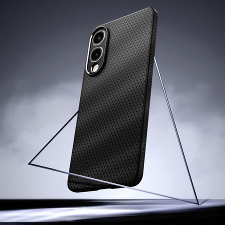 Spigen Liquid Air - Etui do Samsung Galaxy S25 Edge (Matte Black) (ACS09420)