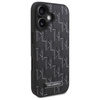Karl Lagerfeld Hot Stamp MagSafe - Etui iPhone 16 Plus (czarny) (KLHMP16MPKHPORPK)