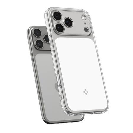 Spigen Ultra Hybrid T Mag MagSafe - Etui do iPhone 17 Pro (Clear/White) (ACS10344)