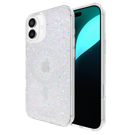 Kate Spade New York Protective MagSafe - Etui iPhone 16 Plus (Chunky Glitter) (KS054952)