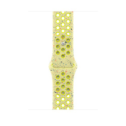 Apple 42mm Pasek sportowy Nike w kolorze promiennym zielonożółtym S/M (MGA94ZM/A)
