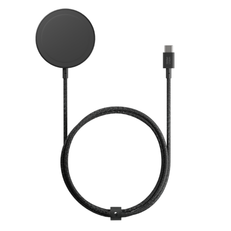 Native Union SnapStand Qi2 Wireless Charger - bezprzewodowa ładowarka Qi2 15W z podstawką kompatybilna z MagSafe (black) (SNST-QI2-BLK)