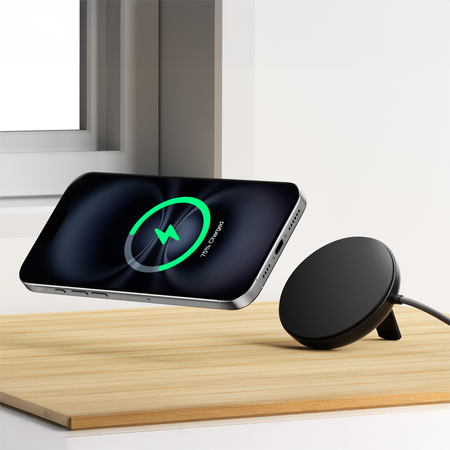 Belkin Ładowarka magnetyczna, Qi2 15W, rozkładana, zasilacz 20W, czarna (WIA011KQBK)