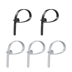 UNITEK Zestaw silikonowych opasek kablowych czarne/ szare (OT1095A03)