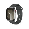 Crong Liquid - Pasek do Apple Watch 44/45/46/49 mm (grafitowy) (CRG-44LQB-GRP)