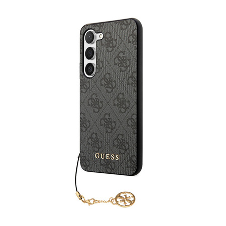 Guess 4G Charms Collection - Etui Samsung Galaxy A35 5G (czarny) (GUHCSA35GF4GGR)
