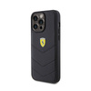 Ferrari Quilted Metal Logo - Etui iPhone 15 Pro Max (czarny) (FEHCP15XRDUK)