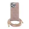 Guess Crossbody Cord 4G Print - Etui iPhone 15 Pro Max (różowy) (GUHCP15XHC4SEP)