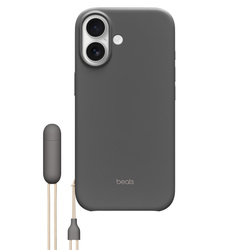 Apple Etui z podpórką Beats Kickstand zgodne z MagSafe i panelem Sterowanie aparatem do iPhone’a 17 - szafirowy szary (MGY54LL/A)