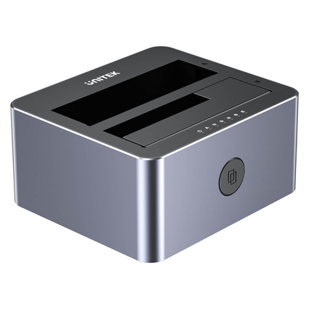 Unitek Stacja klonująca dyski 2 x SATA 2,5"/3,5" USB-C 10Gbps (Y-3027GY01-EU)