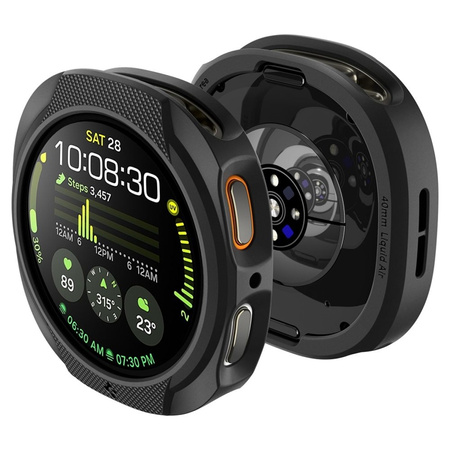 Spigen Liquid Air - Obudowa do Samsung Galaxy Watch 8 44 mm (Matte Black) (ACS09839)