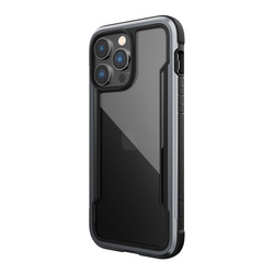 X-Doria Raptic Shield - Etui aluminiowe iPhone 14 Pro Max (Drop-Tested 3m) (Black) (494090)