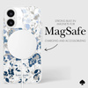 Kate Spade New York Protective Gems MagSafe - Etui iPhone 16 (Flowerbed Blue) (KS054338)