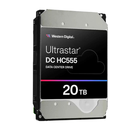 Western Digital dysk ULTRASTAR DC HC555 20TB SATA (WUH722020CLE6L4)