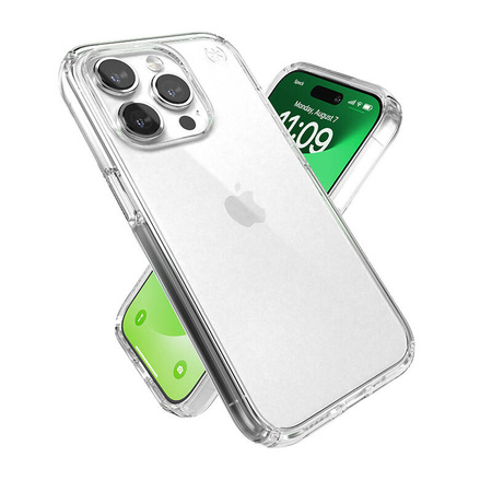 Speck Presidio Perfect-Clear - Etui iPhone 15 Pro (Clear) (150448-5085)