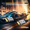 Unitek kabel DisplayPort 1.4 8k 60hz, 4k 240hz, HDR, HDCP 2.3, DSC 1.2, 5m - czarny (C1628GY01-5M)
