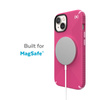 Speck Presidio2 Grip MagSafe - Antypoślizgowe etui iPhone 14 Plus (Digitalpink / Blossompink / White) (150117-3067)