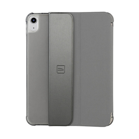 Tucano Satin Case – Etui do iPad 11" (2025) / iPad 10.9" (2022) w/Magnet & Stand up z uchwytem Apple Pencil (szary) (IPD1022ST-SG)