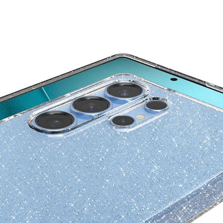 Spigen Liquid Crystal Glitter - Etui do Samsung Galaxy S25 Ultra (Przezroczysty) (ACS08950)