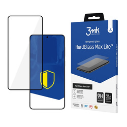 3mk HardGlass Max Lite - Szkło hartowane do Samsung Galaxy S25 Edge (3MK_5903108644723)