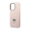 Karl Lagerfeld Choupette Body - Etui iPhone 14 Pro (jasnoróżowy) (KLHCP14LSLCTPI)