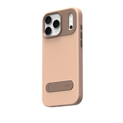 Moshi Kameleon MagSafe - Etui iPhone 17 Pro Max z funkcją podstawki (Milktea Brown) (99M2251118)