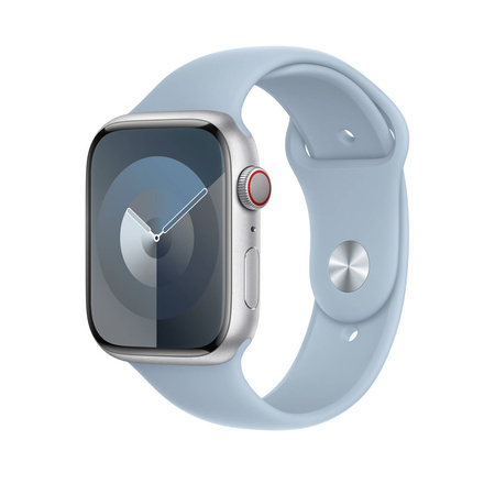 Apple Pasek sportowy w kolorze jasnoniebieskim do koperty 41 mm – rozmiar M/L (MWMN3ZM/A)