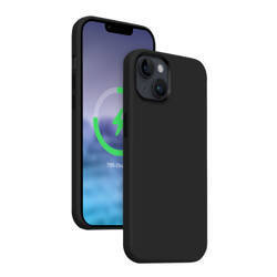 Crong Color Cover LUX Magnetic - Etui iPhone 15 Plus MagSafe (czarny) (CRG-COLRLM-IP1567-BLK)
