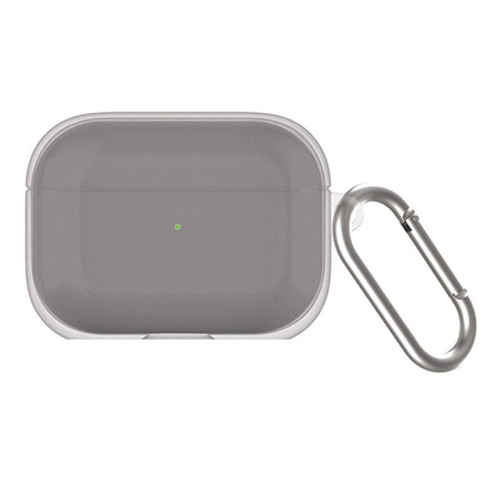 UNIQ Glase - Etui Apple AirPods Pro (smoke) (UNIQ-AIRPODSPRO-GLSGSMK)