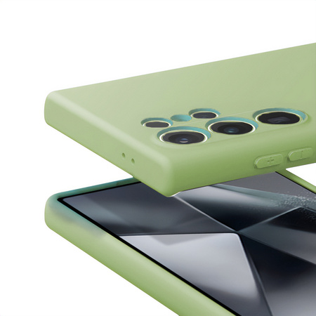 Crong Color Cover - Etui Samsung Galaxy S24 Ultra (zielony) (CRGCOLRSGS24ULGRN)