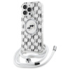 Karl Lagerfeld IML Crossbody Monogram Karl & Choupette Head MagSafe - Etui iPhone 16 Pro (przezroczysty) (KLHMP16LHCKCKLCT)