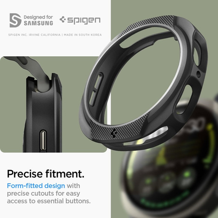 Spigen Liquid Air - Obudowa do Samsung Galaxy Watch 8 44 mm (Matte Black) (ACS09839)