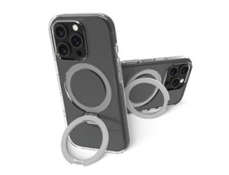 dbramante1928 Iceland Ultra D3O MS Kick - obudowa ochronna z podstawką do iPhone 16 Pro kompatybilna z MagSafe przezroczysty (IUK1CL006298)