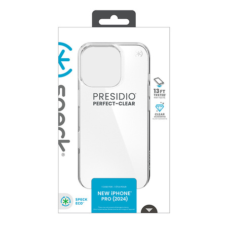 Speck Presidio Perfect-Clear - Etui iPhone 16 Pro (Clear) (150702-5085)