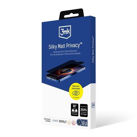 3mk Silky Matt Privacy - Matowa folia prywatyzująca do Motorola Edge 60 Pro (3MK_5903108662277)