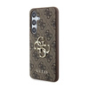 Guess 4G Big Metal Logo - Etui Samsung Galaxy A55 5G (brązowy) (GUHCSA554GMGBR)