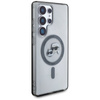 Karl Lagerfeld Button Karl & Choupette Heads Printed Logo MagSafe - Etui Samsung Galaxy S25 Ultra (czarny) (KLHMS25LHLSKCK)