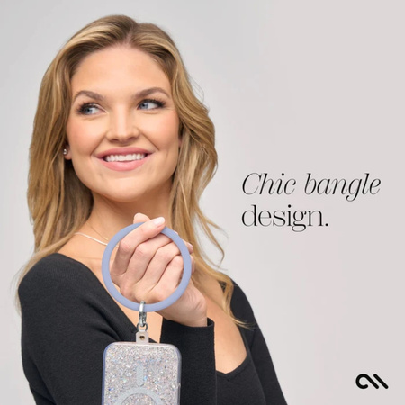 Case-Mate Phone Bangle - Bransoletka na nadgarstek do smartfona (Pale Blue) (CM056200-05)