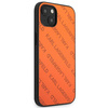 Karl Lagerfeld Perforated Allover - Etui iPhone 13 (pomarańczowy) (KLHCP13MPTLO)