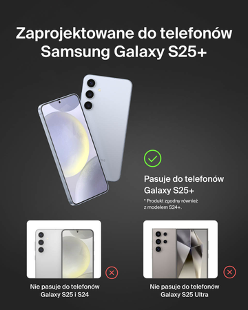 Belkin Szkło na Samsung S25+ / S24+, InvisiGlass, z aplikatorem (OVB049HQ)