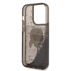 Karl Lagerfeld Liquid Glitter NFT Karl's Head - Etui iPhone 14 Pro Max (czarny) (KLHCP14XLNKHCK)