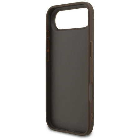 Guess 4G Big Logo - Etui iPhone Air (brązowy) (GUHCP17M4GMGBR)