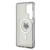 Karl Lagerfeld Button Choupette Head Printed Logo MagSafe - Etui Samsung Galaxy S25 Ultra (czarny) (KLHMS25LHLSCHK)